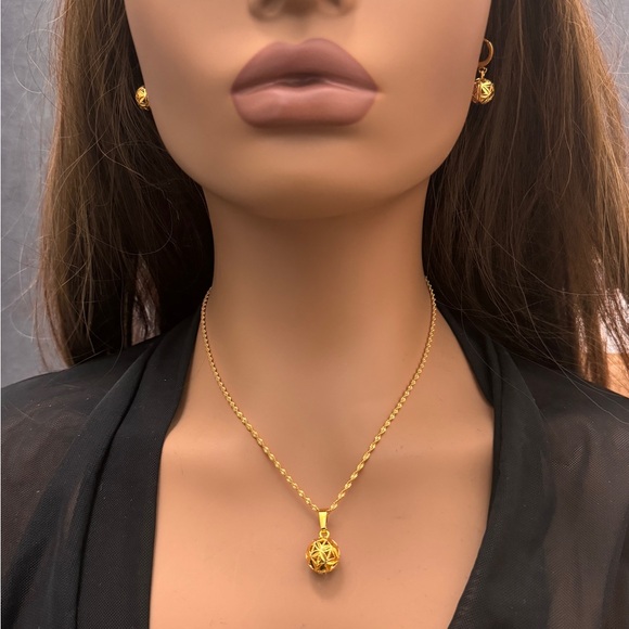 Jewelry Sets for Women, 24k Gold Plated Jewelry Sets, Jewelry Sets, Gift for Her - Picture 2 of 6